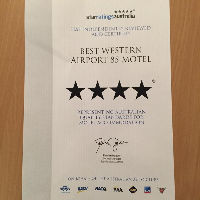 Best Western Airport 85 Motel Brisbane Exteriör bild
